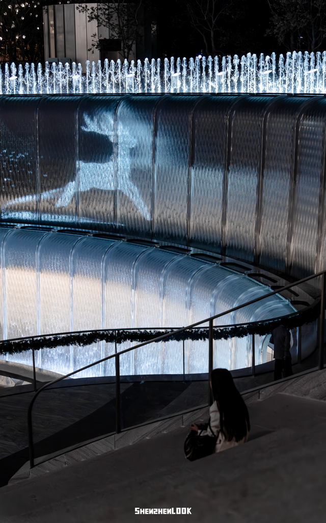 不愧是南山！深圳湾夜景彻底变了，光影艺术季来了