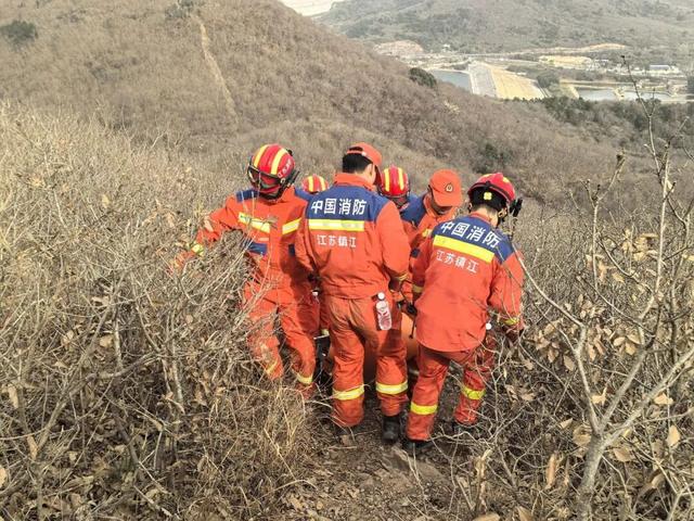 事发句容，游客登山受伤！紧急救援