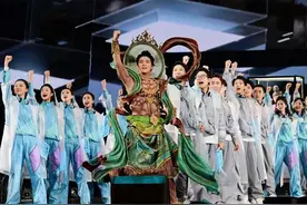 中国国家话剧院又一创新力作，音乐话剧《受到召唤·敦煌》首演图片