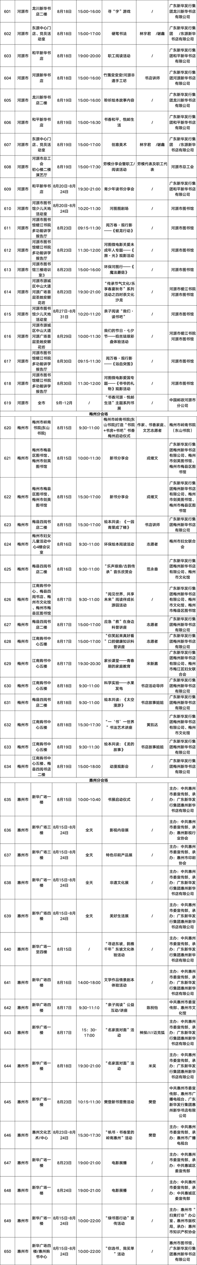 请查收！2025南国书香节活动总表新鲜出炉→