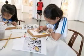宝安现“穿越时空的课堂” ，千年壁画与童心画笔碰撞图片