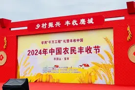 平顶山市2024年“中国农民丰收节”活动在宝丰县开幕图片