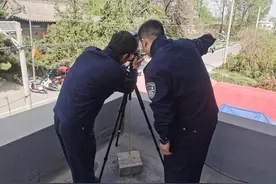 主动警务显担当  科技护航保平安  ———公安鄠邑分局全力织密玉蟾台古会安全网图片