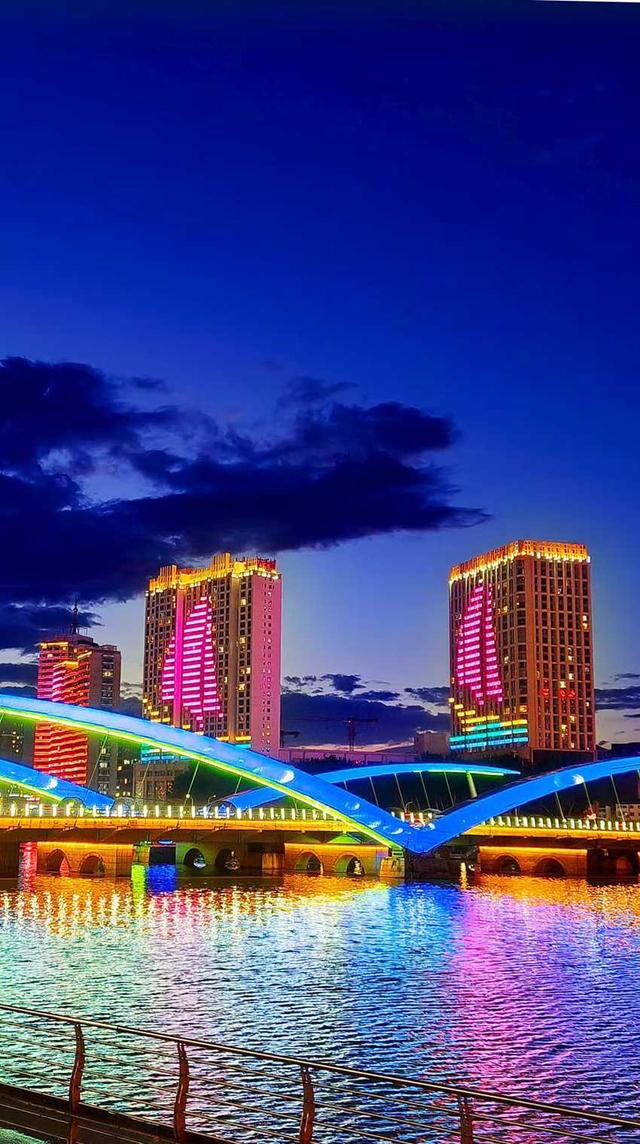 夜色延吉 流光溢彩