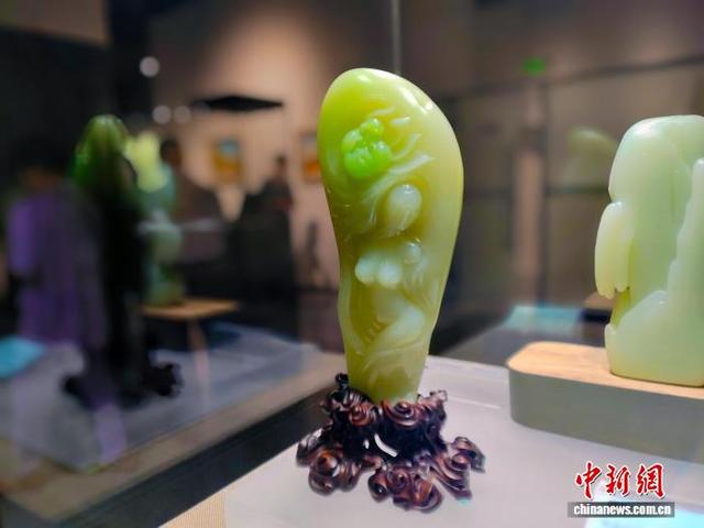 探访新疆和田玉博物馆 感受“方寸之美”承载的文明厚度