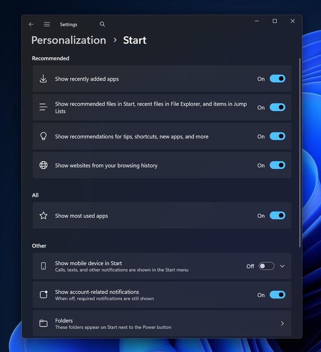 微软 Win11 可隐藏开始菜单推荐内容，换来两大核心功能“罢工”