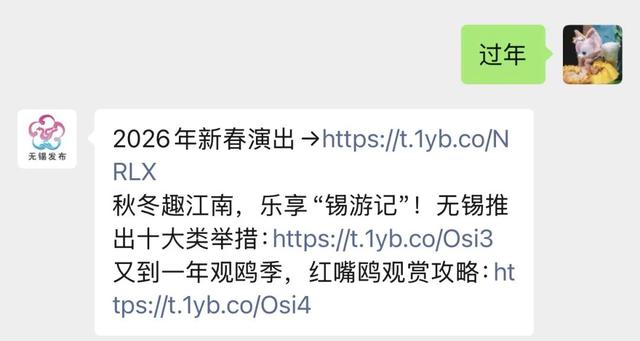 决定了！过年就来无锡！