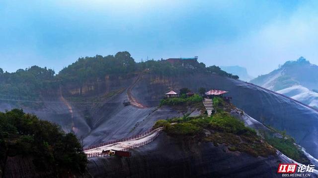 【每日一图@湖南】雾起高椅岭：闯入一场丹霞山水画的梦境时刻