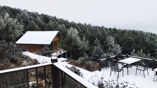 水磨轿顶山，一雪入仙境