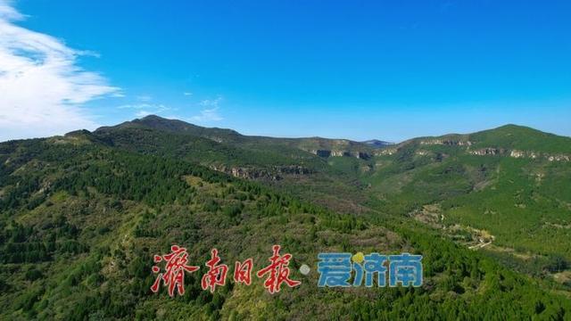 雨过天晴景如画 济南南部山区现“天空蓝”美景