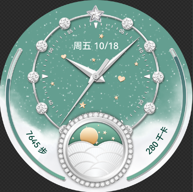 七夕送礼新宠！华为WATCH 5星河蓝、极光绿情侣款演绎腕间浪漫科技