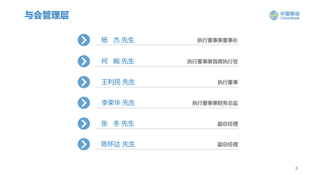 最新：中国移动上半年业绩完整PPT