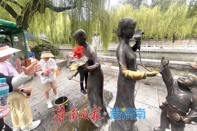 一年四季 泉在济南丨暑假进入后半程 泉水游热度不减