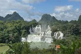 一瀑连中越！中国首个跨境旅游合作区正式运营图片