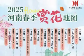 “2025河南春季赏花地图”来了！速码→图片
