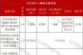 绍兴、金华东阳、台州玉环三宗地出让 仅一宗成交图片