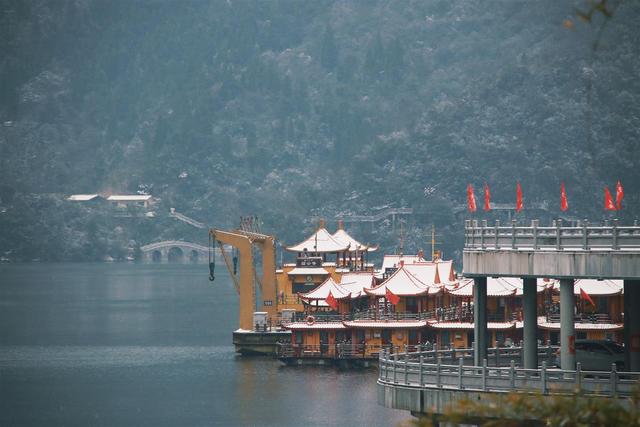 湖北景区绝美雪景，宛如走进童话世界