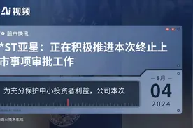 *ST亚星：正在积极推进本次终止上市事项审批工作视频封面