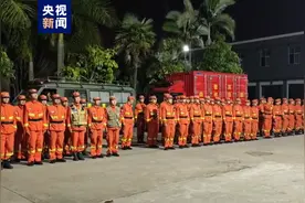 全力扑救四川雅江山火 750名消防员从云南跨省增援图片