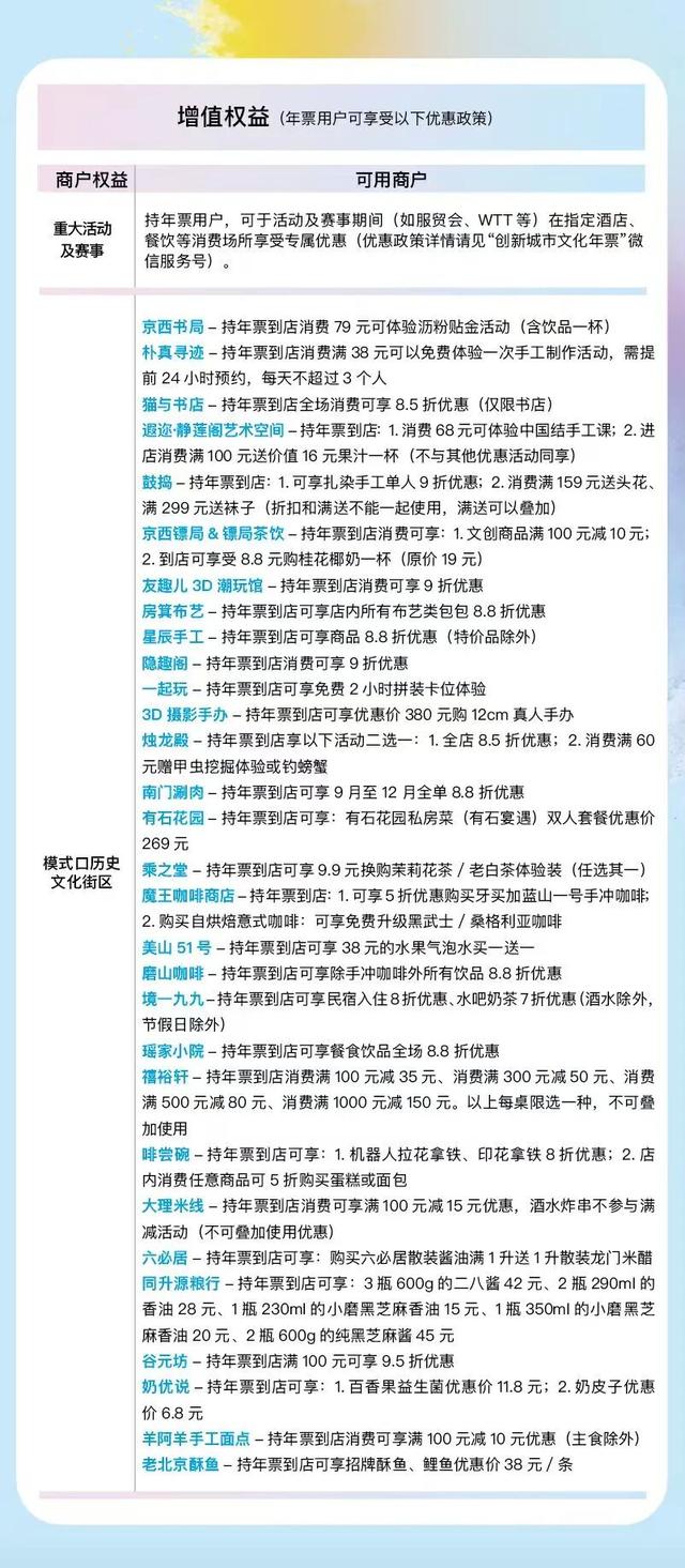 服贸会我来了 | “石景山区城市文旅年票·秋冬臻享版”上线啦！