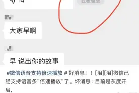 微信语音推出新功能！网友：这功能太好了……图片
