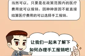 医保在身边｜异地就医没能直接结算，回参保地如何进行手工报销？图片