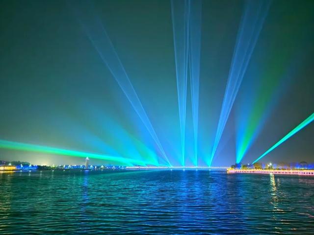 惊艳在巢湖观星岭拍下！