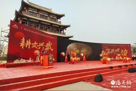 武功县第七届后稷文化艺术节暨河滩古会系列活动盛大开幕图片