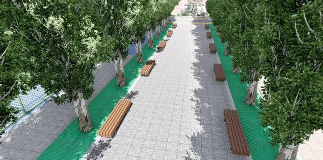 临河区人民公园翻新将变成什么样？效果图来了→