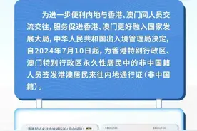好消息！这些人往来内地与港澳可申办此类通行证图片