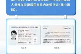 好消息！这些人往来内地与港澳可申办此类通行证图片
