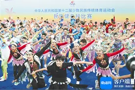 民族健身操项目舞出“锦绣大中华”图片