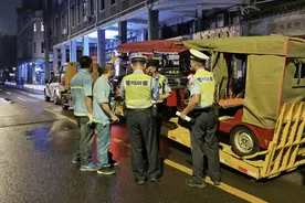荔湾警方整治改装三轮车，查处一批涉事人员、车辆图片