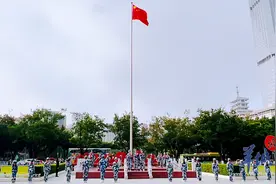 英雄花开英雄城！广州起义烈士陵园举行红色少年国旗护卫队展演暨研学活动图片