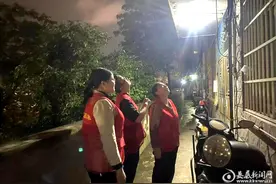 长青街道深入开展电动自行车电动摩托车安全隐患集中夜查行动图片