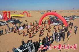 2024年山猫纵队T3越野车角逐赛武威开赛图片