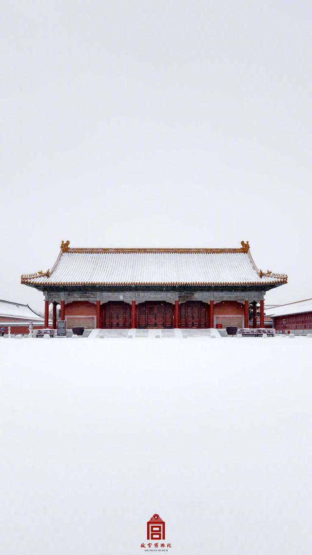 故宫雪景上新！来看鹅毛大雪里的金瓦红墙