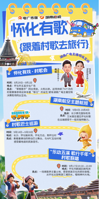 村歌联唱赓续千年湘情——第五届湖南旅发大会即将开启全民音乐盛宴