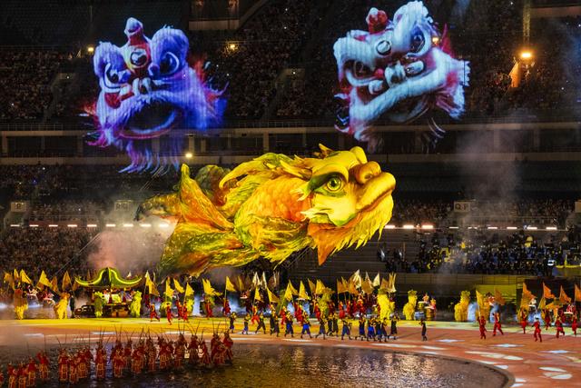 惊艳！带你看十五运会开幕式12个亮点！