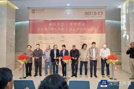 青岛画家张风塘、张志烈个展亮相深圳，水墨与油彩交相辉映图片