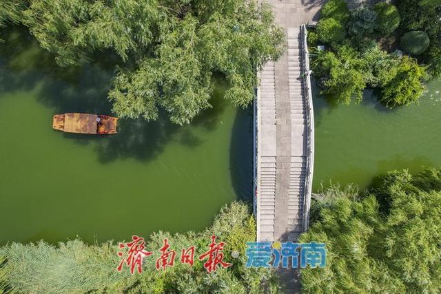 一年四季 泉在济南丨秋游大明湖，画舫入画来