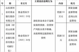 山东商河农商行因多项违规被罚110万元｜大鱼财经图片