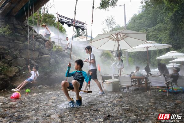 周末出走计划：浏阳深山溯溪营地，承包一整夏的清凉