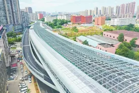 长沙万家丽路快速化改造北延线通车图片