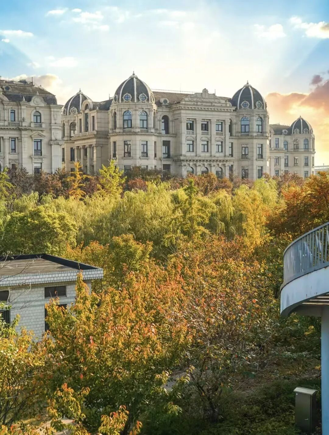 网红纷纷奔赴这！上海这座通往 “欧洲城堡” 的绝美旋梯火了！