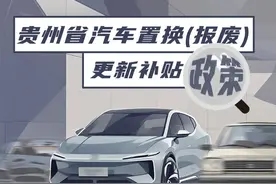 一图读懂丨贵州省汽车置换（报废）更新补贴政策图片