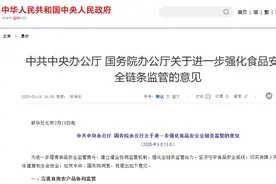 中办、国办出台筑牢食品安全防线措施，全面升级网络订餐与校园餐食监管体系图片