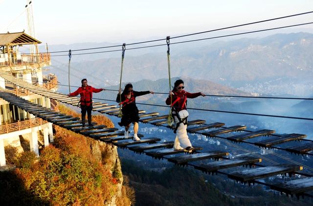 铜仁石阡:仙人街景区壮美日出日落演绎绝美篇章