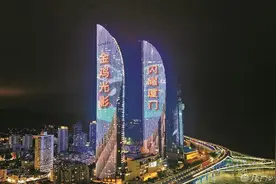 厦门夜景步入“金鸡”模式！图片
