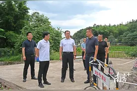 周小勇督导检查省生态环境保护督察发现问题整改工作图片